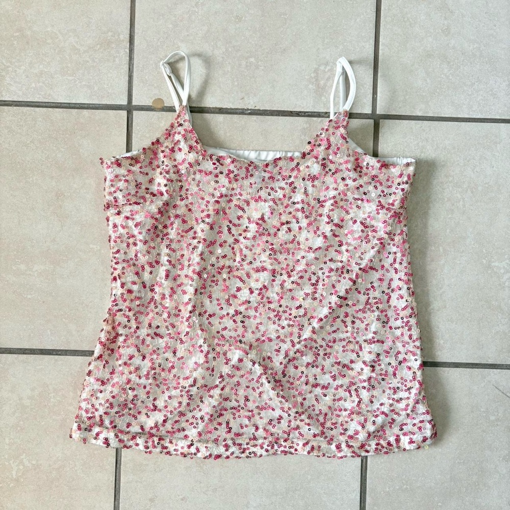 Sequin Pink Women's Top